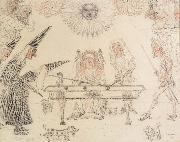 James Ensor Louis Xiv Playing Billiards France oil painting artist